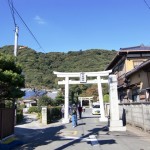 高来神社の鳥居